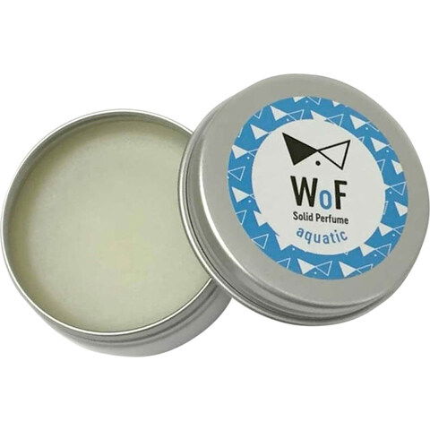 Aquatic by WoF perfume bottle