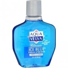 Aqua Velva Classic Ice Blue by Williams perfume bottle