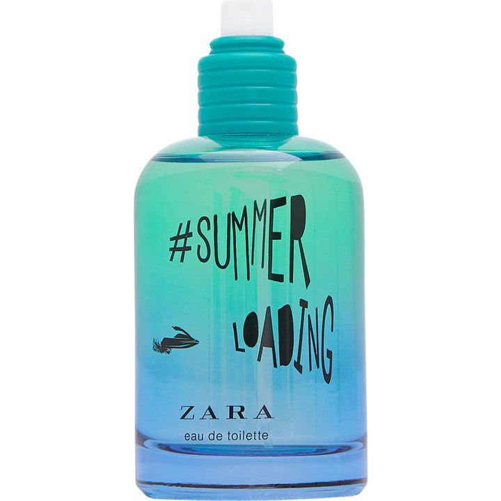 #Summer Loading by Zara perfume bottle