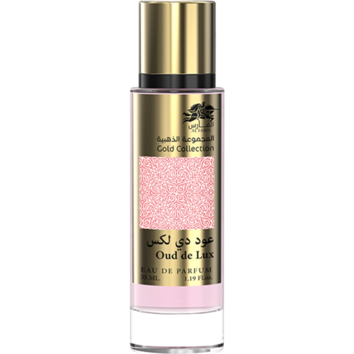 Gold Collection - Oud de Lux by Al Fares / الفارس perfume bottle
