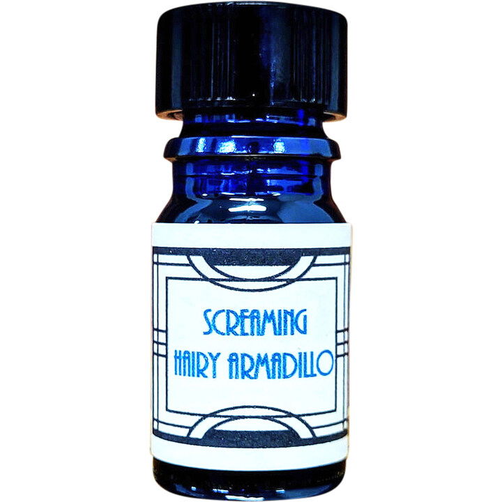 Screaming Hairy Armadillo by Nui Cobalt Designs perfume bottle