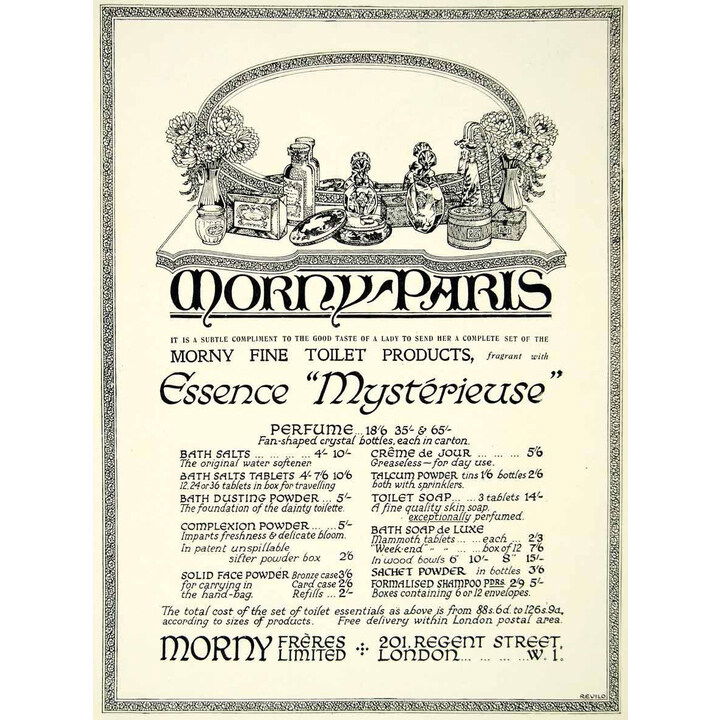 Essence Mystérieuse by Morny perfume bottle