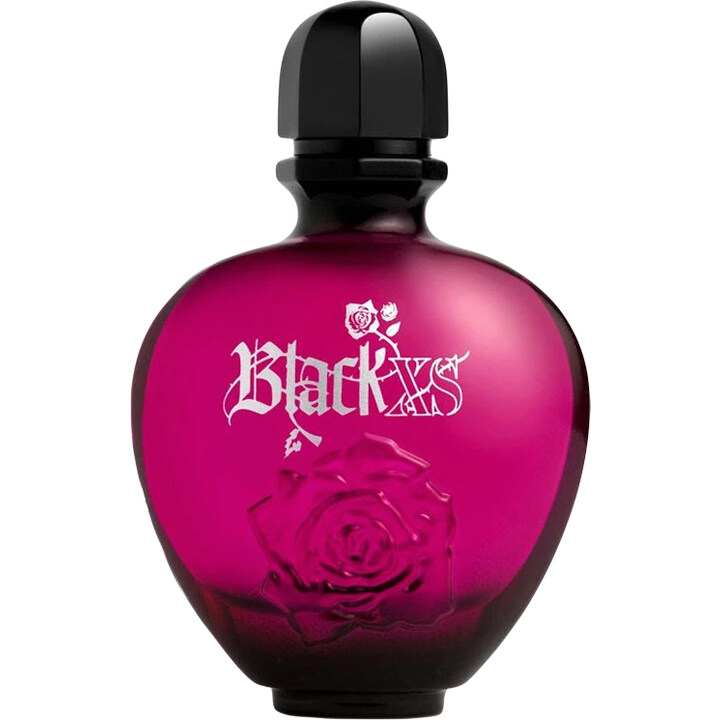 Black XS for Her EDT by Paco Rabanne perfume bottle