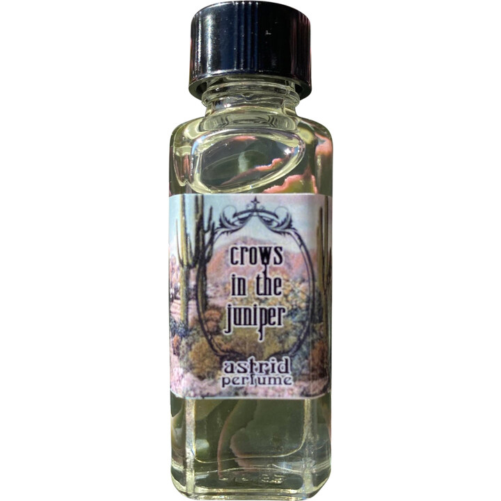 Crows in the Juniper by Astrid Perfume / Blooddrop perfume bottle
