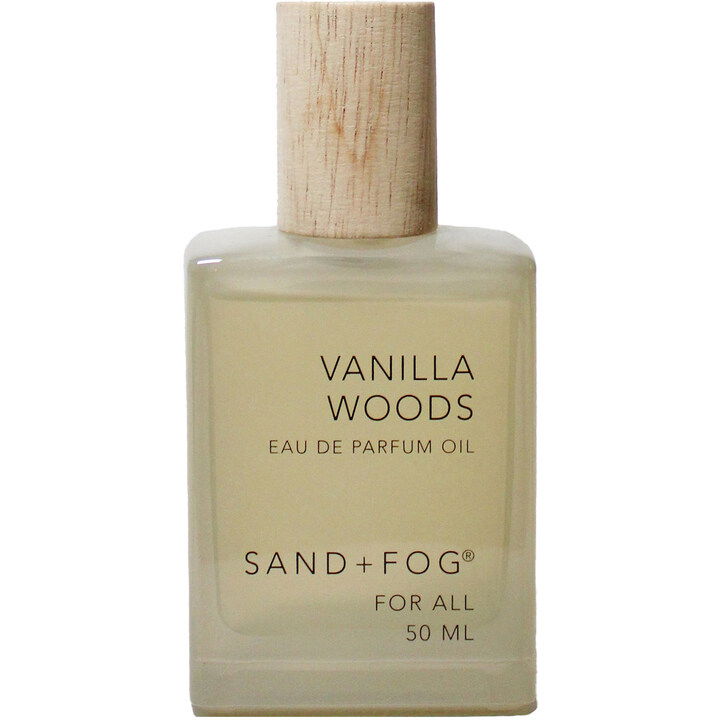Vanilla Woods by Sand + Fog perfume bottle