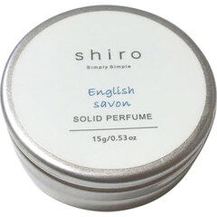 English Savon / イングリッシュサボン (Solid Perfume) by Shiro perfume bottle