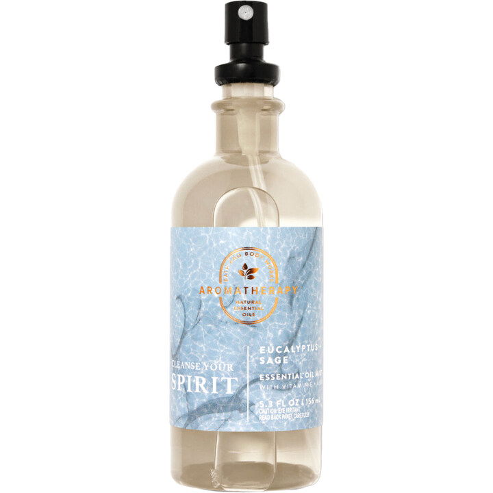 Cleanse Your Spirit - Eucalyptus + Sage by Bath & Body Works perfume bottle