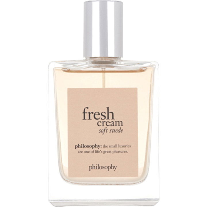 Fresh Cream Soft Suede by Philosophy perfume bottle