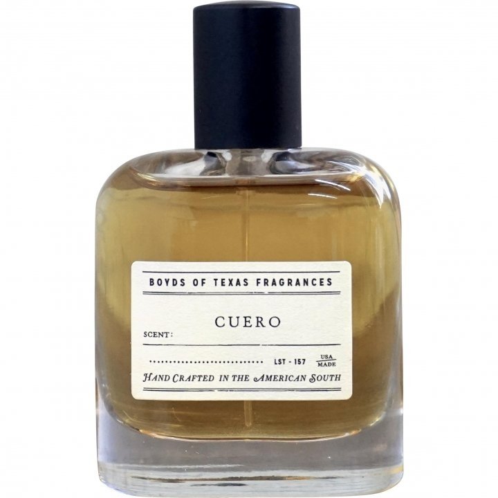 Cuero by Boyd's perfume bottle