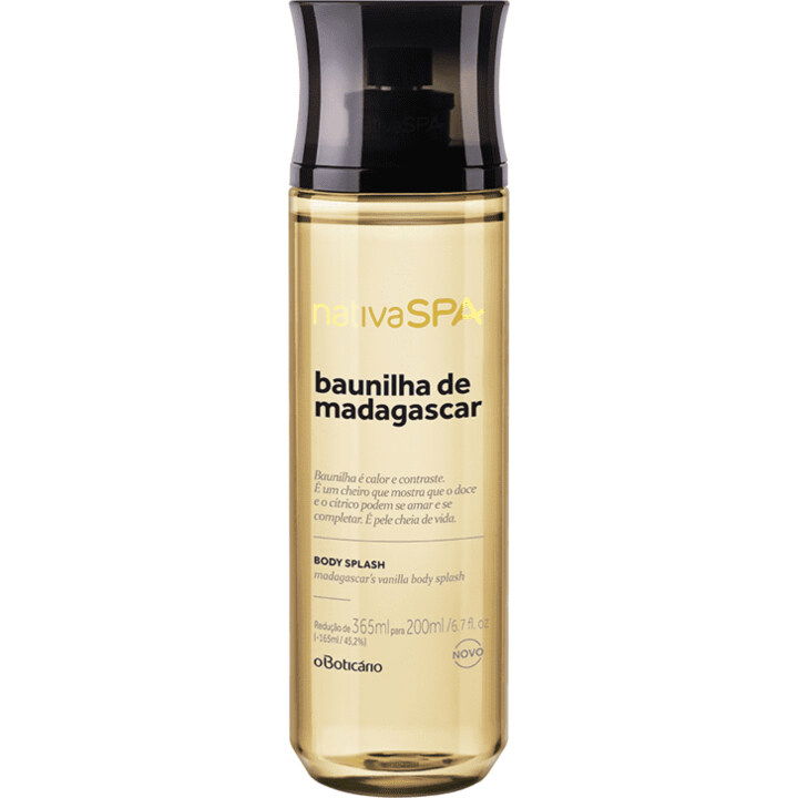 Nativa Spa - Baunilha de Madagascar by O Boticário perfume bottle
