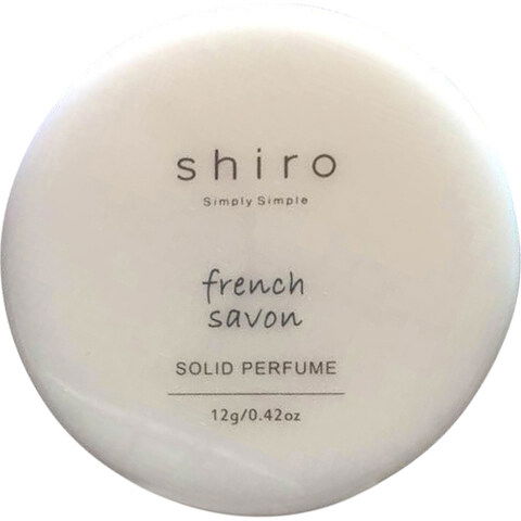 French Savon / フレンチサボン (Solid Perfume) by Shiro perfume bottle