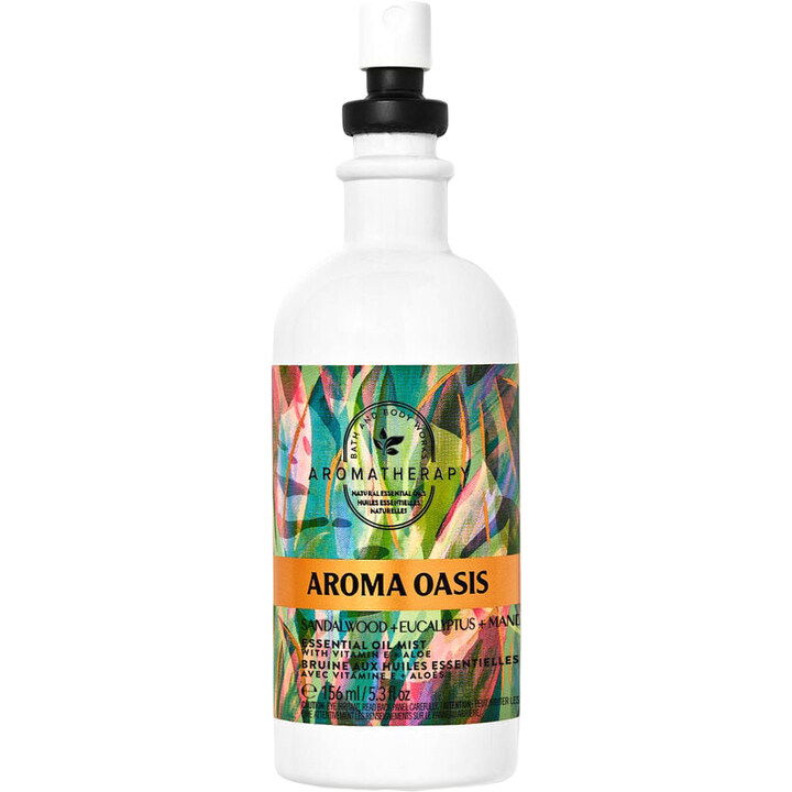 Aroma Oasis - Sandalwood Eucalyptus Mandarin by Bath & Body Works perfume bottle