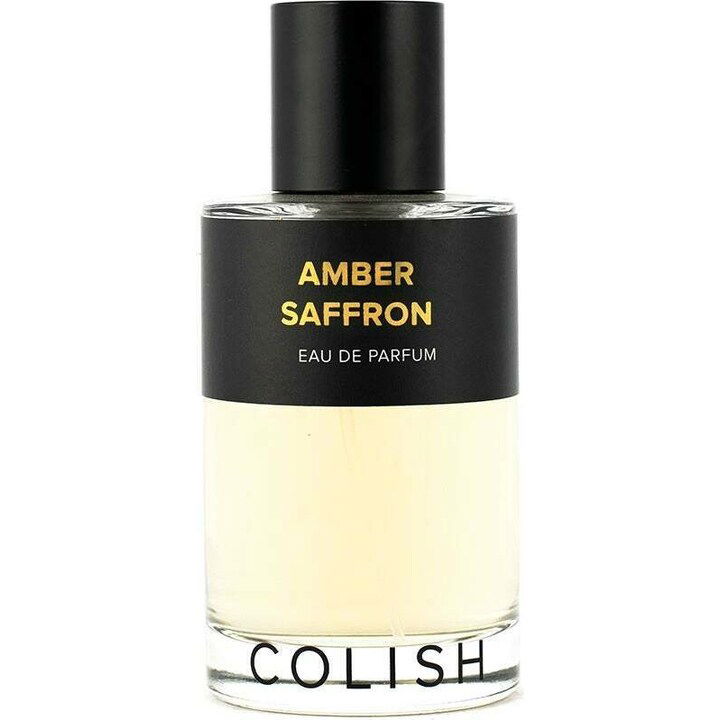 Amber Saffron by Colish perfume bottle