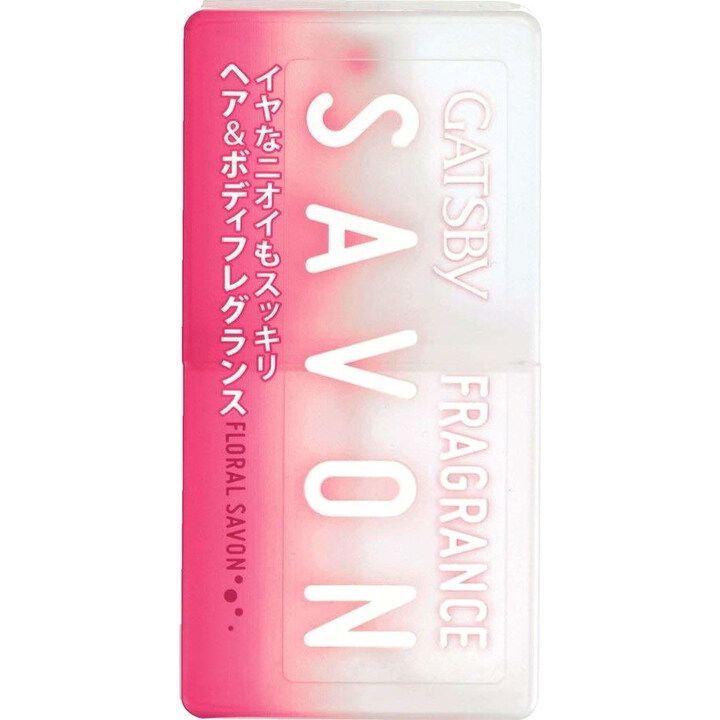 Savon Fragrance - Floral Savon / ヘア&ボディフレグランス フローラルシャボン by Gatsby / ギャツビー perfume bottle
