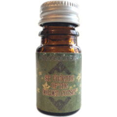 St. Vivienne of the Golden Corset by Astrid Perfume / Blooddrop perfume bottle