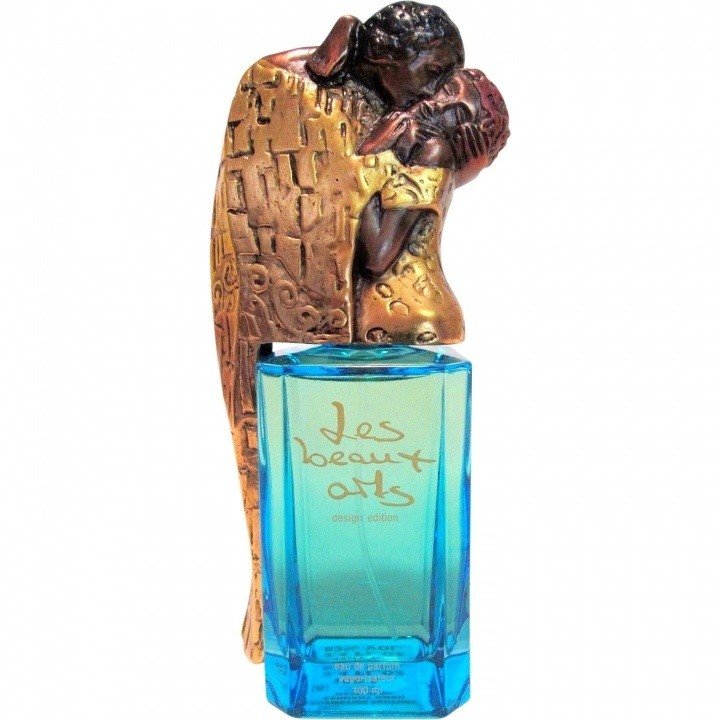 Der Kuss / The Kiss by Les beaux arts perfume bottle