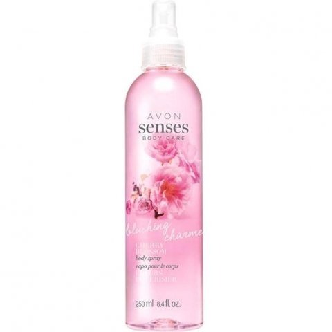 Senses - Blushing Cherry Blossom / Naturals - Cherry Blossom by Avon perfume bottle