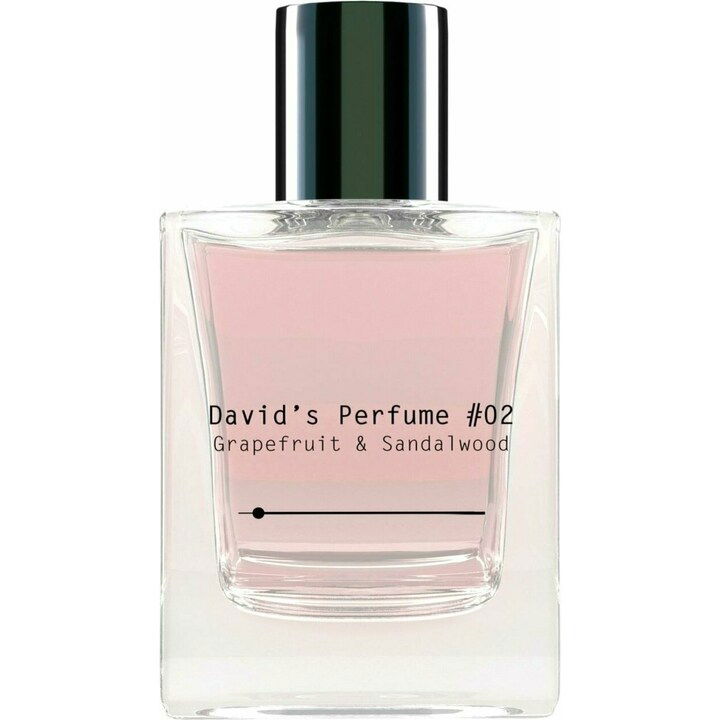 David's Perfume #02 - Grapefruit & Sandalwood by David Dobrik perfume bottle