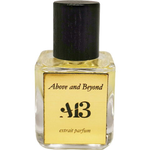 Above and Beyond by A13 perfume bottle