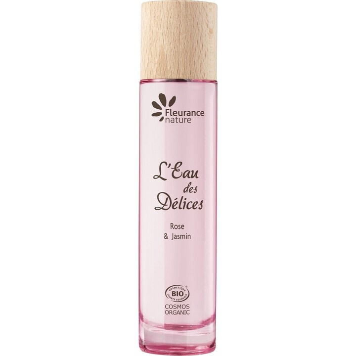 L'Eau des Délices - Rose & Jasmin by Fleurance Nature perfume bottle