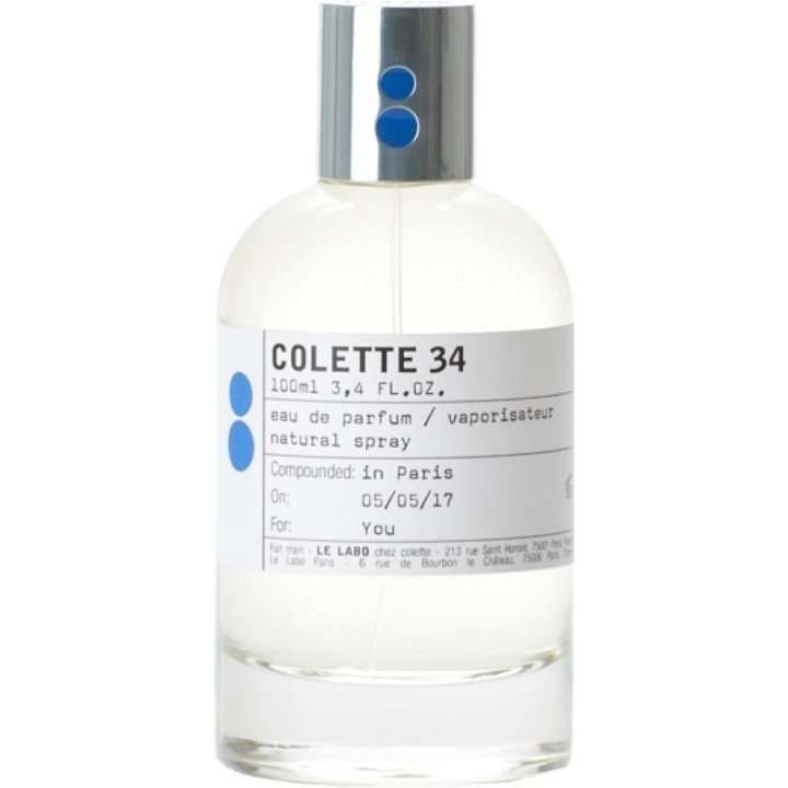 Colette 34 by Le Labo perfume bottle