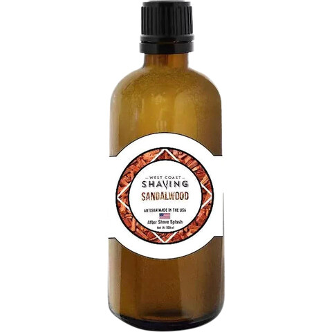 Sandalwood by West Coast Shaving perfume bottle
