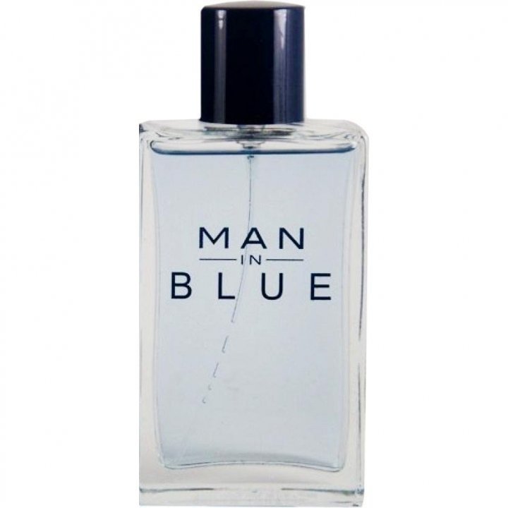 Man in Blue by Morris perfume bottle