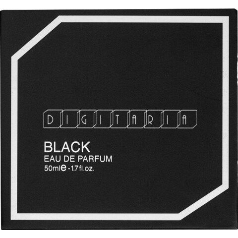 Black by Digitaria perfume bottle