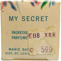 My Secret by Marie Barker perfume bottle