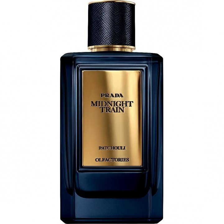 Olfactories - Midnight Train by Prada perfume bottle