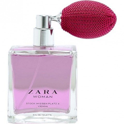 Zara Woman Stock im Eisen Platz 4 Vienna by Zara perfume bottle