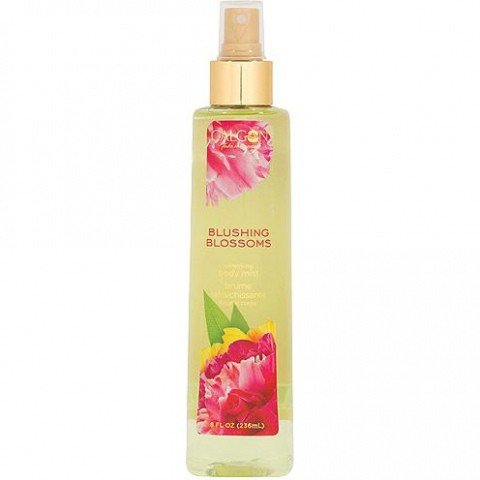 Blushing Blossoms by Calgon perfume bottle