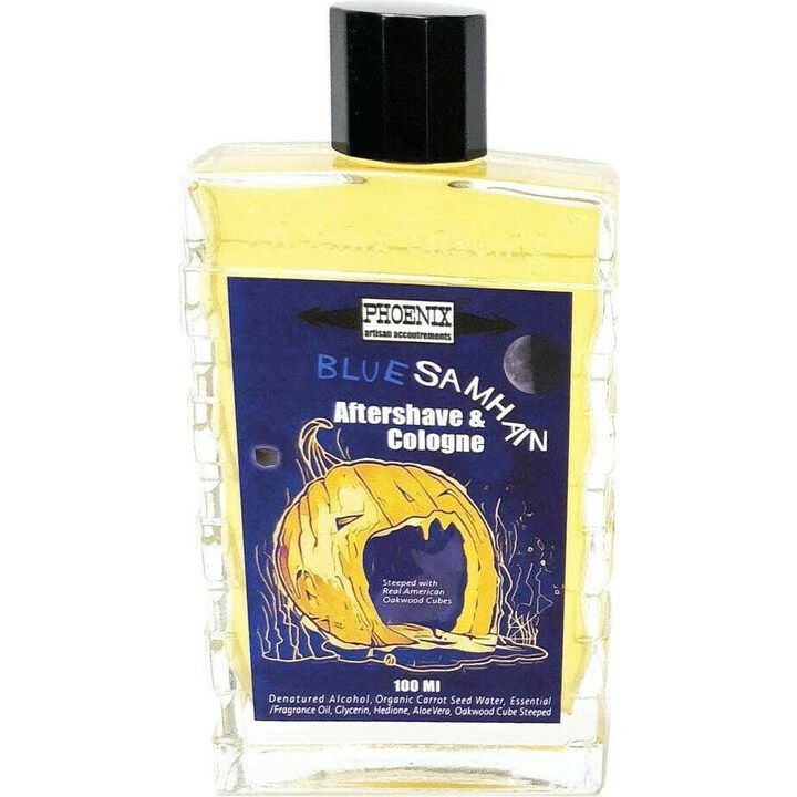 Blue Samhain (Aftershave & Cologne) by Phoenix Artisan Accoutrements / Crown King perfume bottle