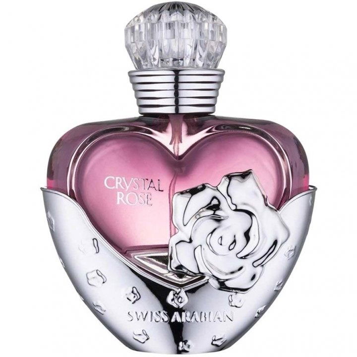 Crystal Rose by Swiss Arabian perfume bottle