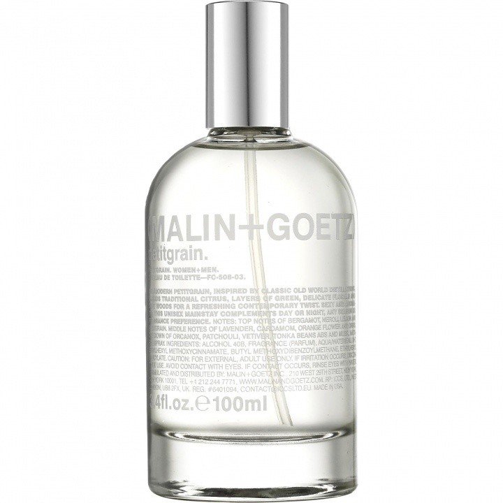 Petitgrain EDT by Malin + Goetz perfume bottle