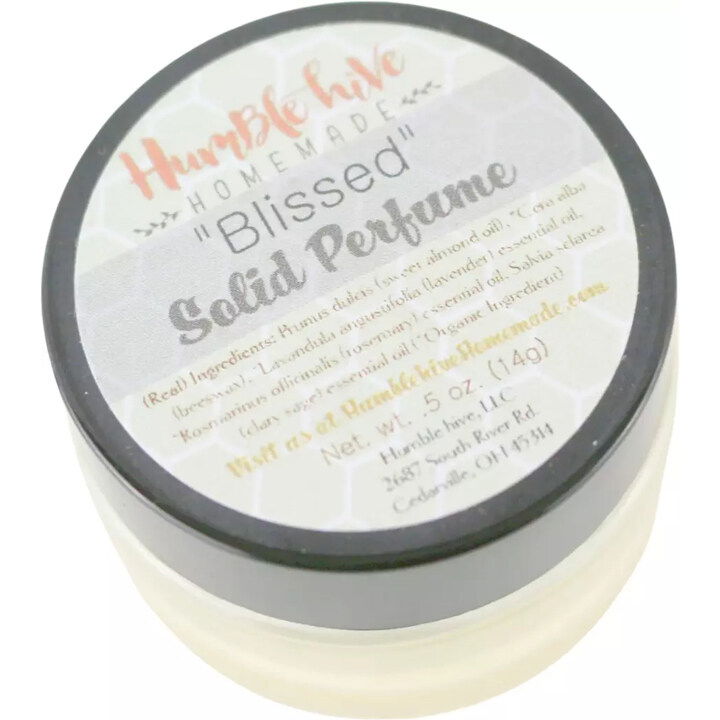 Blissed by Humble Hive Homemade perfume bottle
