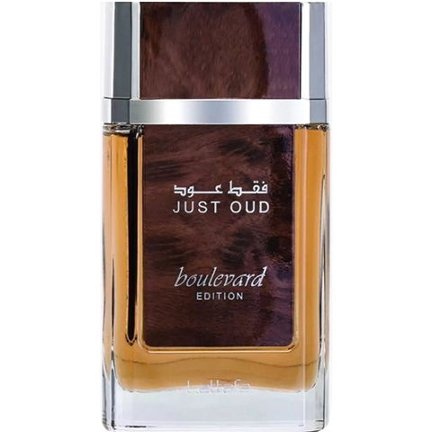 Just Oud Boulevard Edition by Lattafa / لطافة perfume bottle