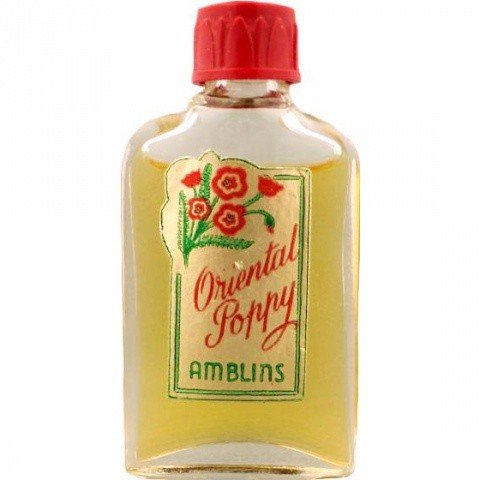 Oriental Poppy by Amblins perfume bottle