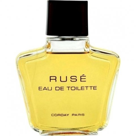 Rusé EDT by Corday perfume bottle