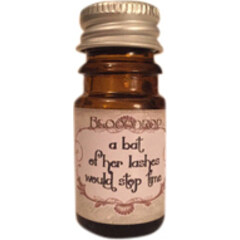 A Bat of Her Lashes Would Stop Time by Astrid Perfume / Blooddrop perfume bottle
