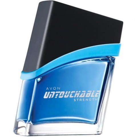 Untouchable Strength by Avon perfume bottle