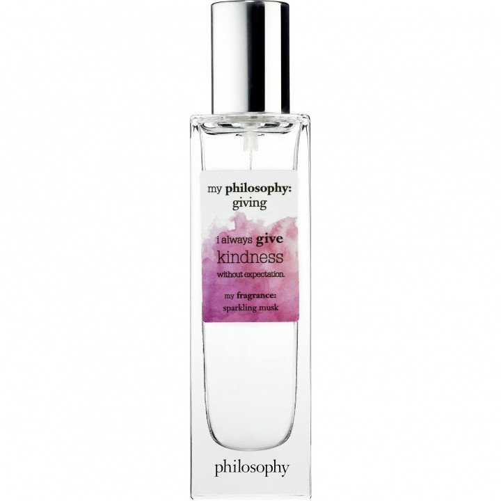 My Philosophy: Giving by Philosophy perfume bottle