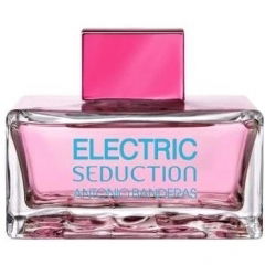 Electric Seduction Blue for Women by Antonio Banderas perfume bottle