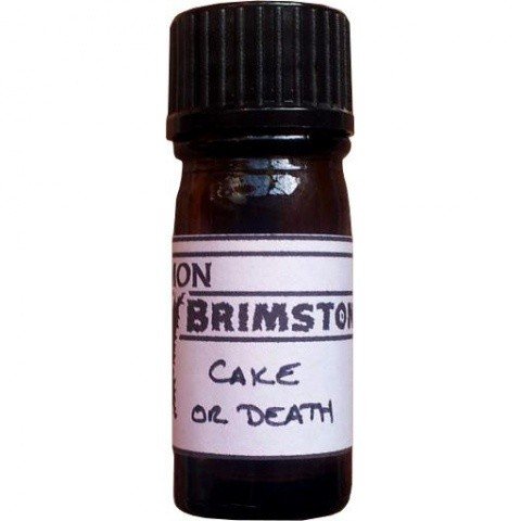 Cake or Death by Common Brimstone perfume bottle