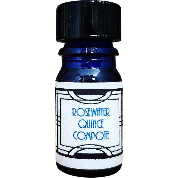 Rosewater Quince Compote by Nui Cobalt Designs perfume bottle