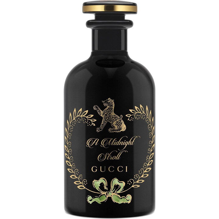 A Midnight Stroll by Gucci perfume bottle