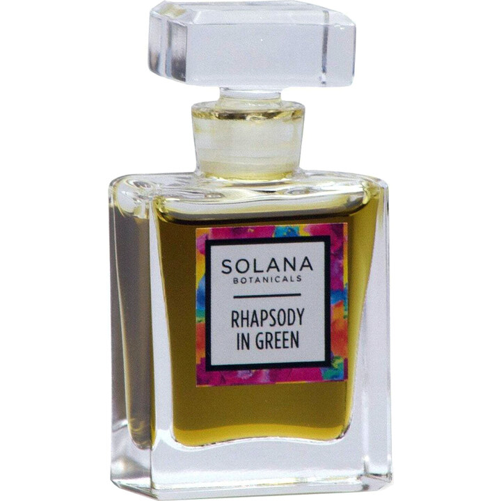 Rhapsody in Green (Pure Parfum) by Solana Botanicals perfume bottle