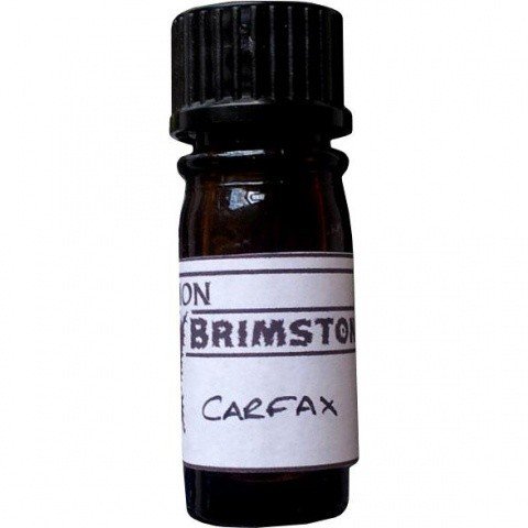 Carfax by Common Brimstone perfume bottle