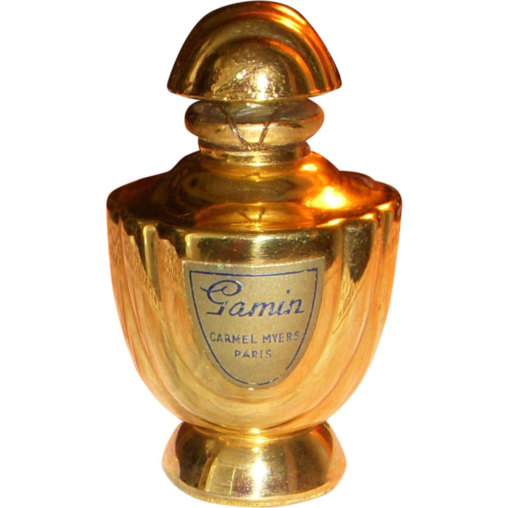 Gamin by Carmel Myers perfume bottle