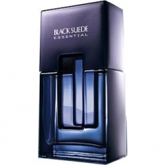 Black Suede Essential by Avon perfume bottle